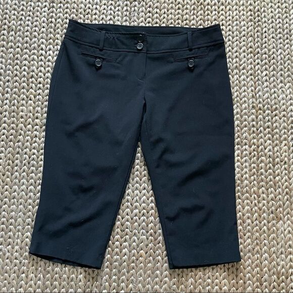 Spring Street Cropped Black Pants Size Large - Picture 1 of 6